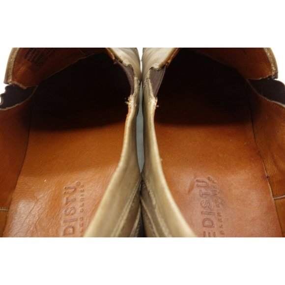 Bed Stu Cobbler Series Brown Leather Cap Toe Slip On Loafers Shoes Men\'s 12
